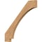 Ekena Millwork 3 1/2"W x 44"D x 44"H Imperial Smooth Knee Brace, Western Red Cedar BRC04X44X44IMP00SWR - alternate 1